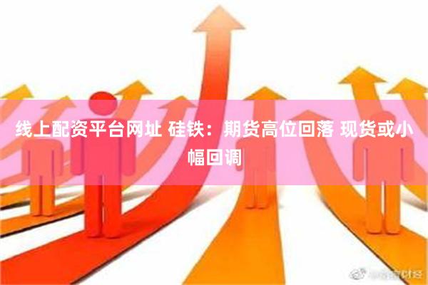 线上配资平台网址 硅铁：期货高位回落 现货或小幅回调