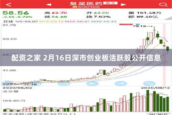 配资之家 2月16日深市创业板活跃股公开信息