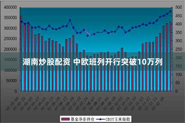 湖南炒股配资 中欧班列开行突破10万列