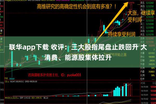 联华app下载 收评：三大股指尾盘止跌回升 大消费、能源股集体拉升